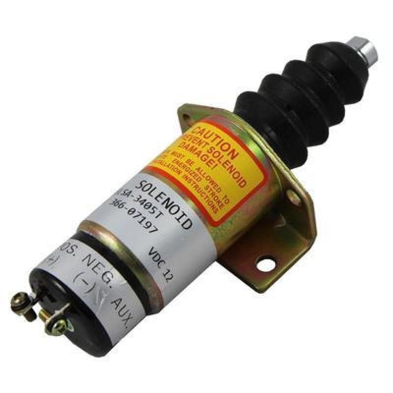 1502-12C7U2B2S1 Sa-3405-T Stop Solenoid 12V For Lister Petter Lpw Engine