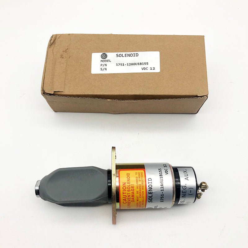 1700-2517 1751-12A6U1B1S5A Diesel Fuel Stop Solenoid For Woodward 12V