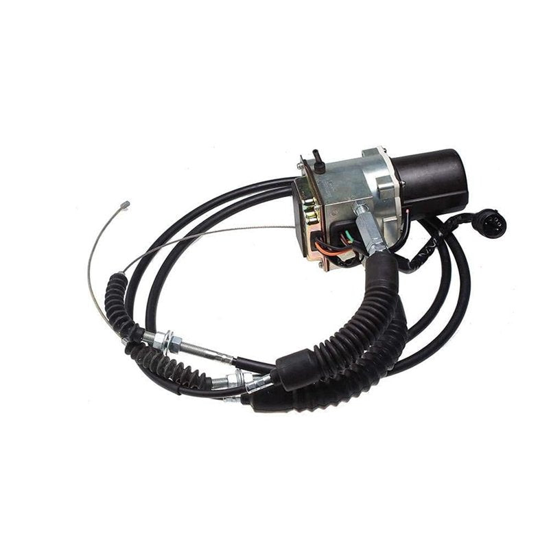247-5227 E320V2 2475227 Round Throttle Motor With Double Cable Round Plug 5 Pins For Caterpillar 312 E312 E312A Excavator