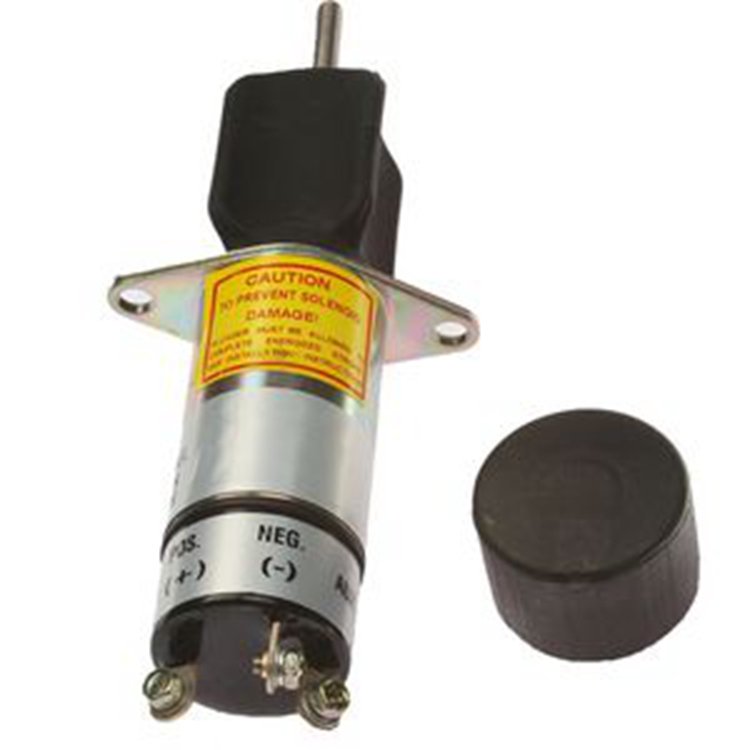 12V Stop Governor Solenoid 307-2758 with Three Terminal for Miller Welders AEAD 200LE