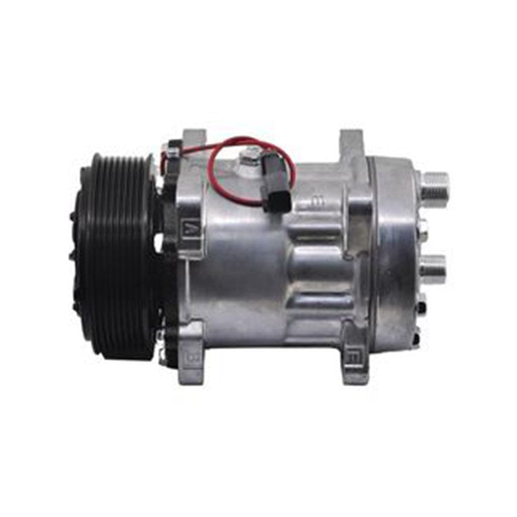 Sanden SD7H13 A/C Compressor 84032734 for New Holland Tractor TC52 TC54 TF42 TF76 TX66 TX67 TX68 CS520 CS540 CS6050 L411 L413 L416 L516