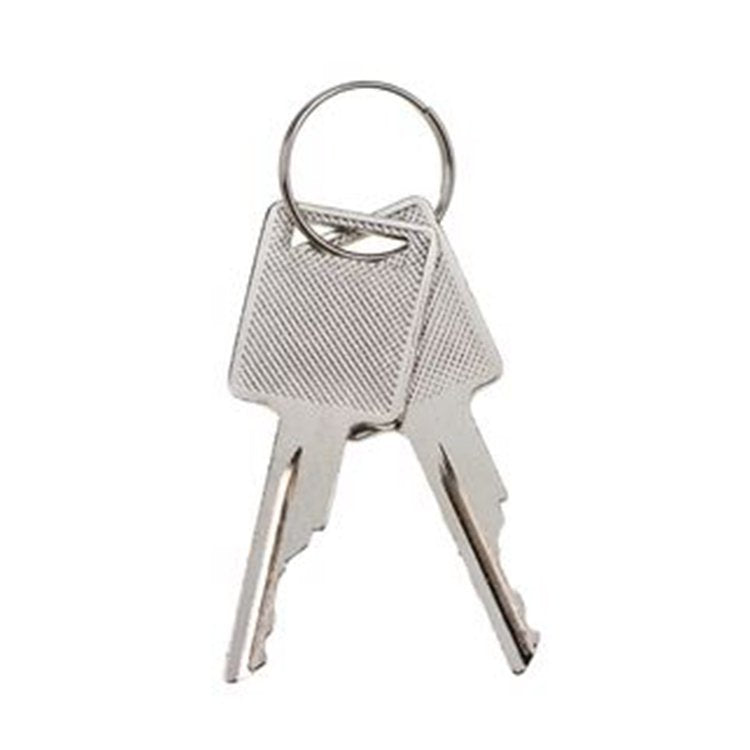 Two Handle Keys 6693241 6709527 for Bobcat E25 E26 E32 E35 E42 E45 E50 E55 MT50 MT52 MT55 S130 S150 S160 S175 S185 S205 S220