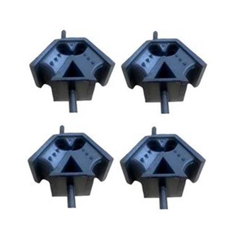 4 PCS Rubber 4353839 for Hitachi Excavator EX12-2 EX15-2 EX18-2