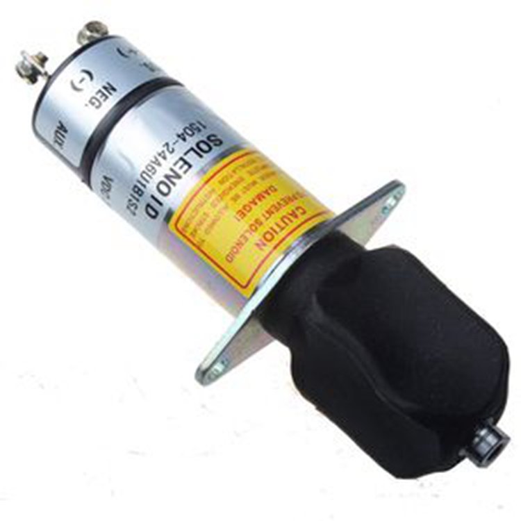 Shut Padded Stop Electromagnetic Stop Valve 1504-24A6U1B1S2 24V With 2 Terminals