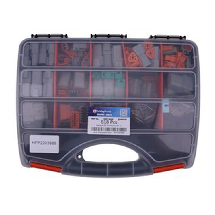 518 Pcs Deutsch DT Connector Kit 14-16AWG Solid Contacts