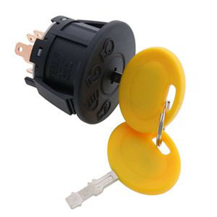 Starter Ignition Key Switch 077-8076-00 With 2 Keys for Bad Boy Mower
