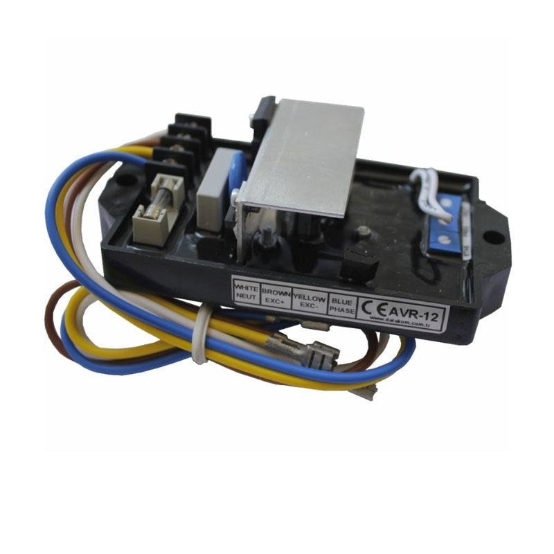 Alternator Voltage Regulator Avr-12 For Datakom Brushless Type Alternators Replace Avr-5