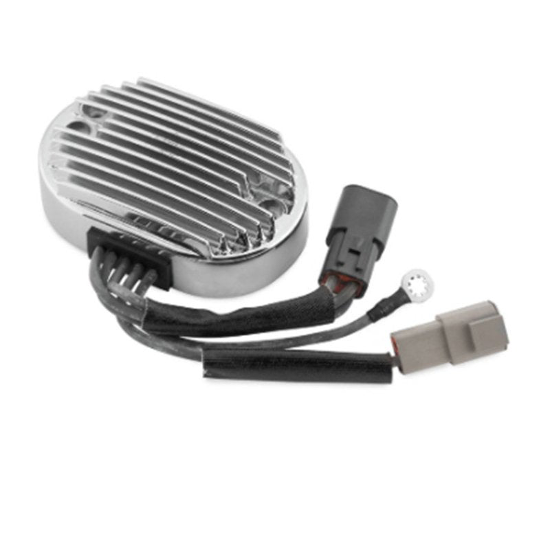 Black Voltage Regulator Rectifier 74540-07 For Harley Davidson Fat Boy 1584- 2007