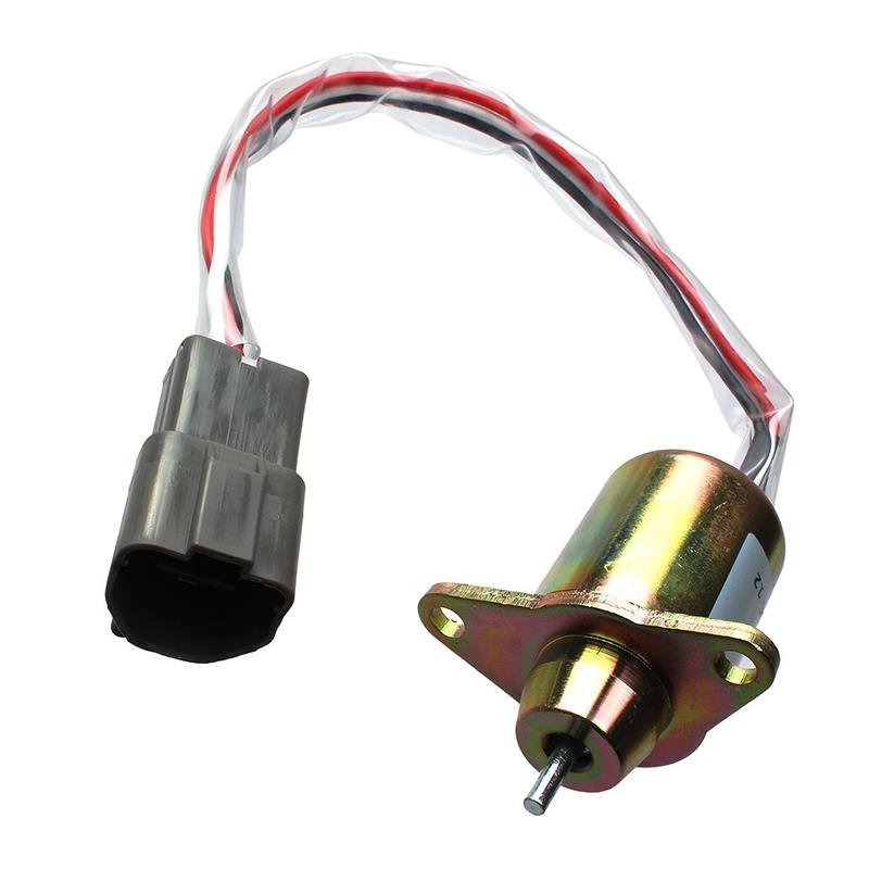 119233-66510 119233-66511 12V Stop Solenoid Valve For Yanmar Engine Tb235 3Tnv88-Bptb2 Hyundai