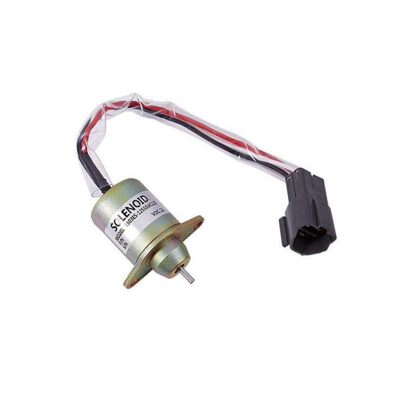 119233-77932 1503Es-12S5Suc11S Sa-4564 12V Fuel Shutoff Solenoid For Yanmar 3Tne72 3Tna72 4Tne84 4Tne88