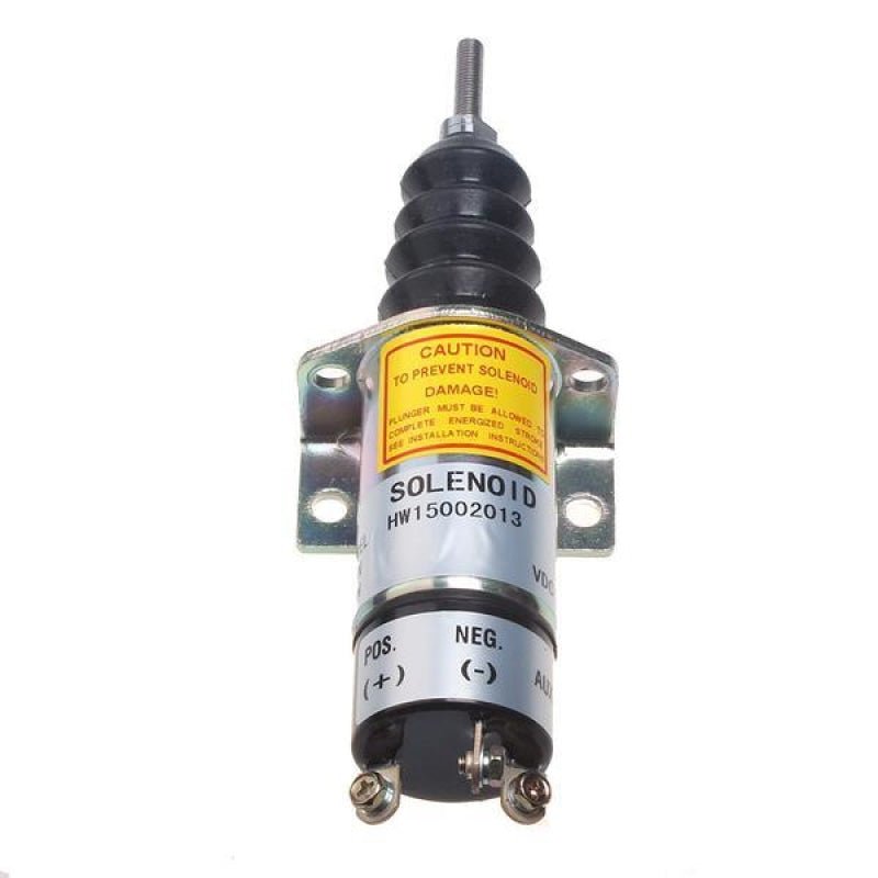 12V Diesel Stop Shut Down Solenoid 1500-2118 1504-12C6G1B2S1 For Woodward