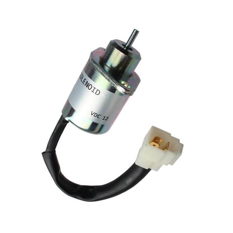 12V Fuel Shutdown Solenoid 866030 866030Gt For Genie Lift Al4 Al4000D2 Al5Ht Rl4 Rl4000 Tml-4000 Kubota Engine D905 D1105