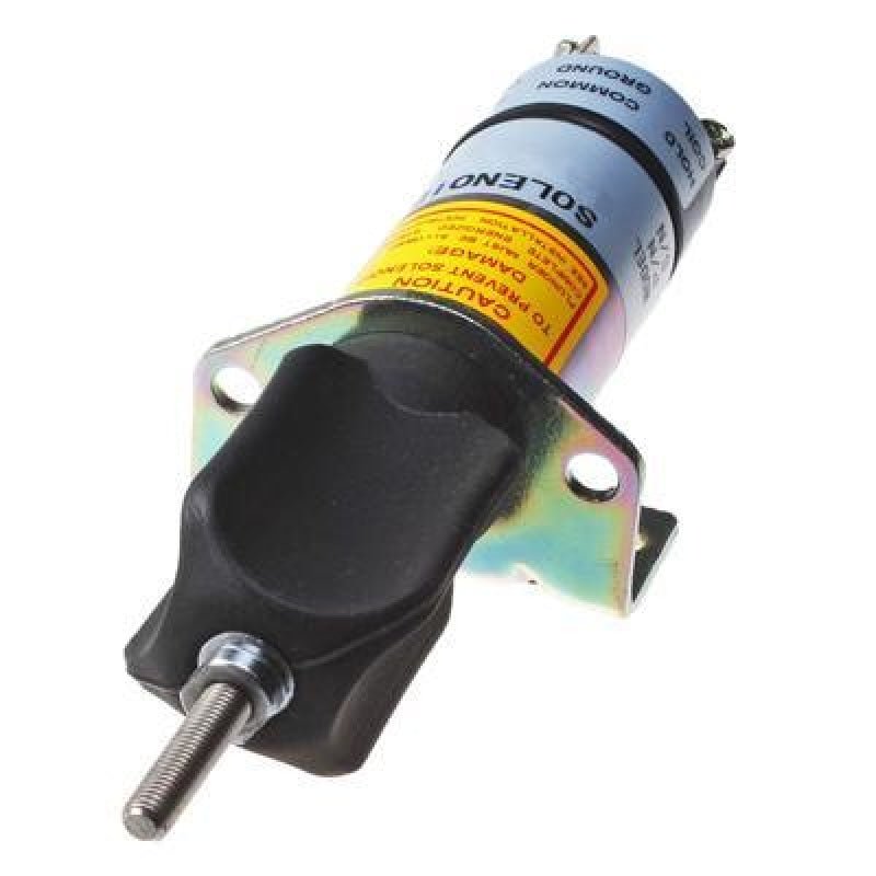 1500-1008 1502Es-12C2U1B1S1 Fuel Stop Solenoid 12V 3 Terminal For Woodward 1500-1008 12V 1502Es