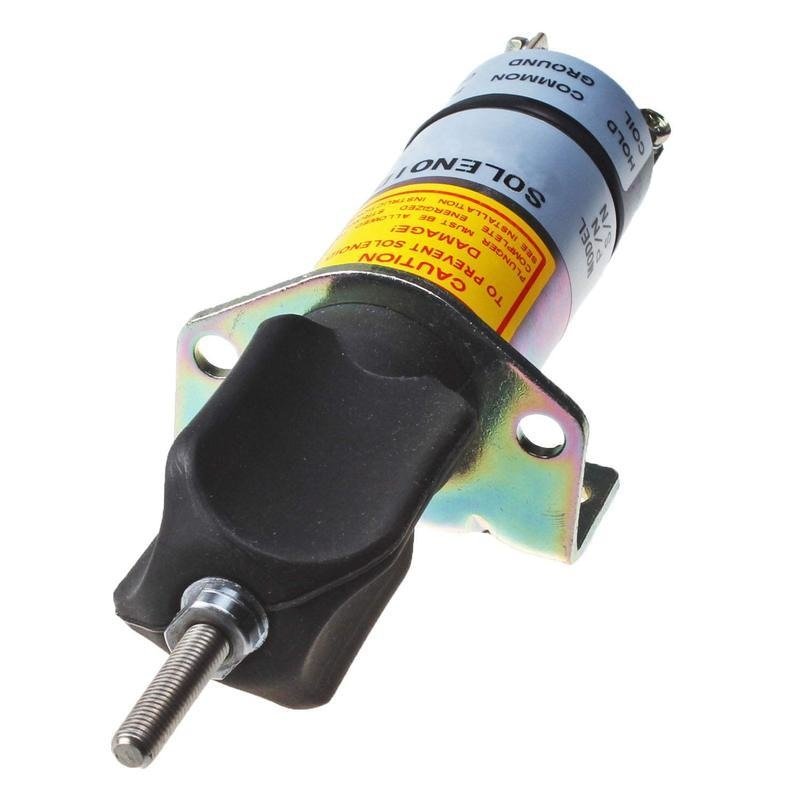 1500-2019 1504-12C6U1B1 Diesel Stop Solenoid For For Woodward 2 Terminals 12V