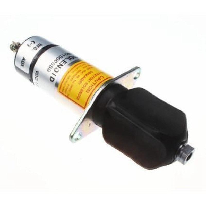 1500-2083 1502-12A6U1B1S1A Diesel Fuel Stop Solenoid For Woodward 12V Engine 2 Terminals