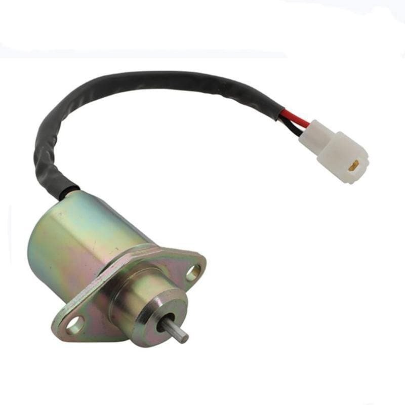 16616-60010 12V Fuel Shutoff Solenoid For Kubota Tractor B2100Hse B2400D B2400E F2260 F2560 F2560E