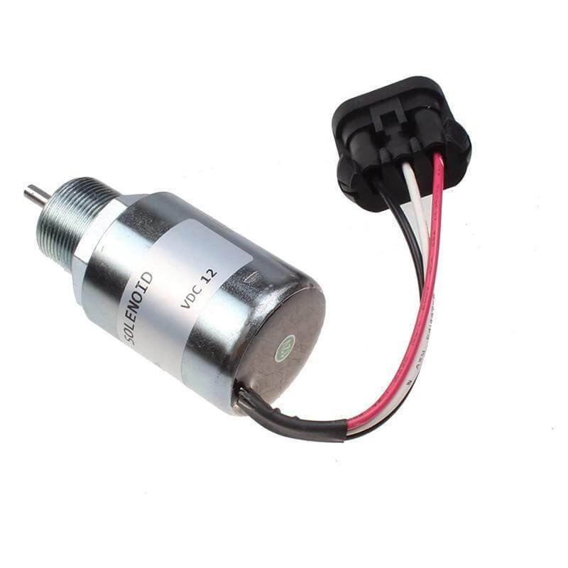 1751Es-12B2Uc4 12V Fuel Shutoff Solenoid 3 Pins For Kubota Tractors Mitsubishi L3E L3E2 L3A L3C