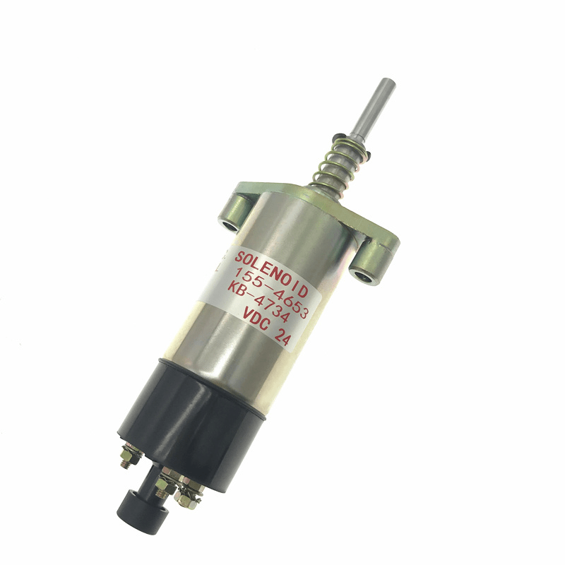 3E-7985 155-4653 Fuel Shut Off Solenoid 24V For Caterpillar Cat 3306 3304 Engine 330 330L 330B 350 350L Excavator