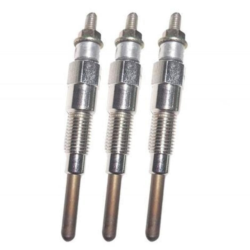 3PCS 16851-65510 16851-65512 Glow Plug For Kubota Engine D722 D902 D905 D1005 D1105 V1305 V1505