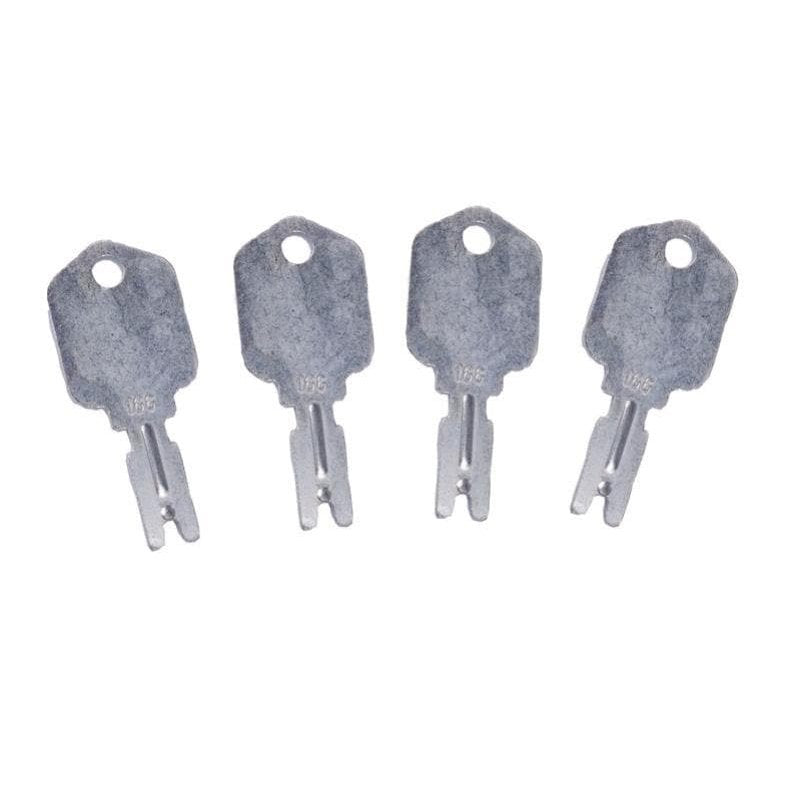 4 PCS For Clark Crown Gradall Gehl Hyster Komatsu Yale #166 Forklift Ignition Key