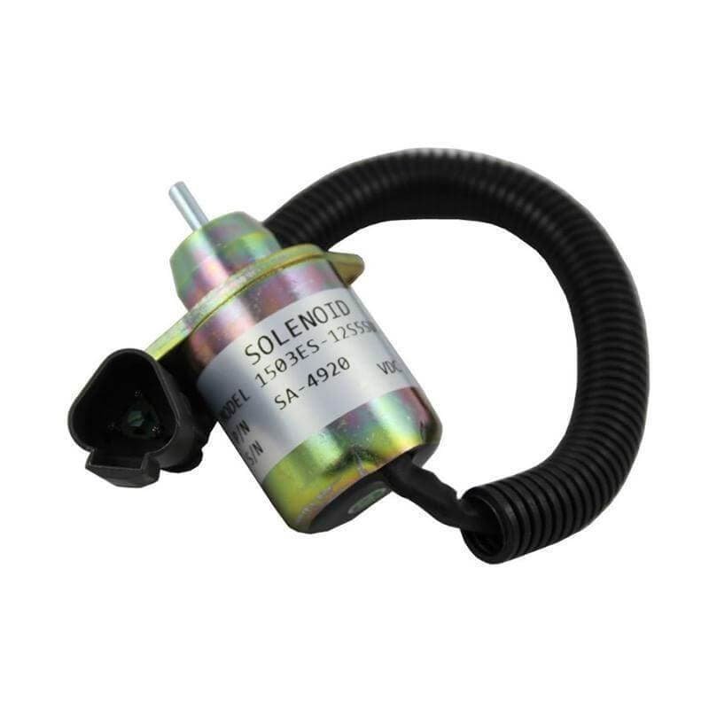 41-6383 Sa-4920-12 Fuel Shutoff Stop Solenoid For Yanmar Engine Replaces Thermo King 4Tne84