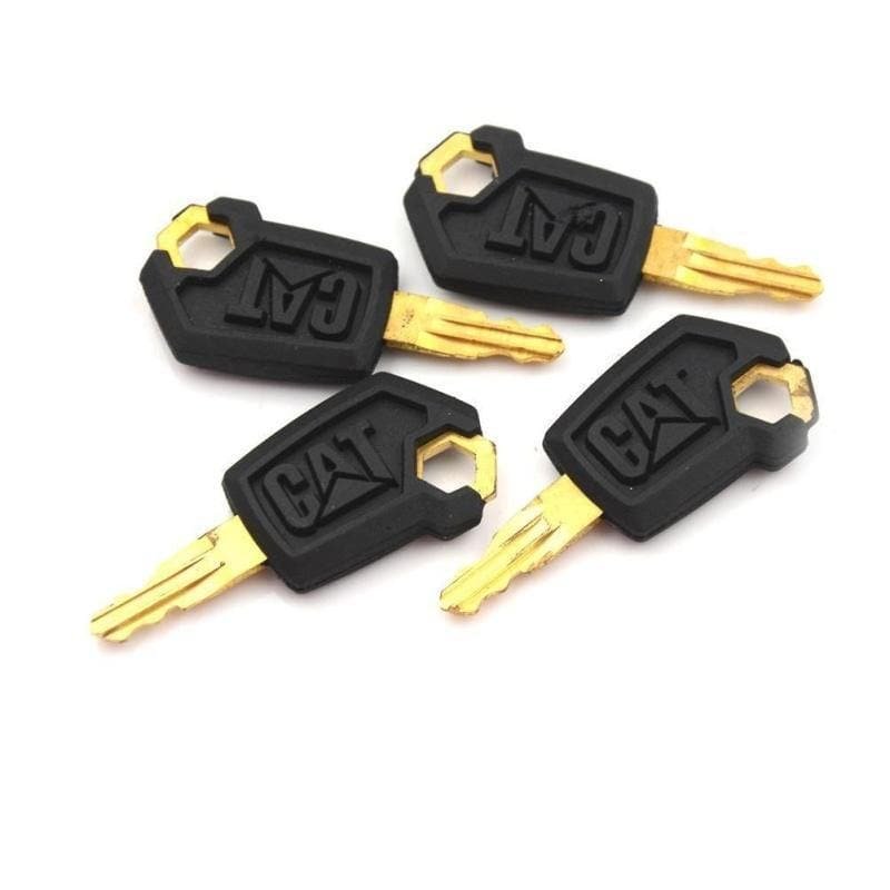 4PCS Ignition Switch Keys 5P-8500 For Cat Caterpillar Articulated Dump Truck 725 730 735C