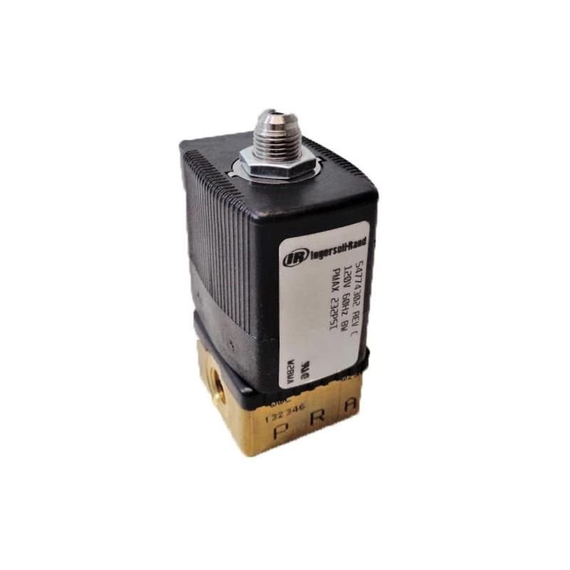 54774302 Unloading Solenoid Valve 22289797 For Ingersoll Rand Air Compressor Replacement Parts 120V G1/8 232Psi