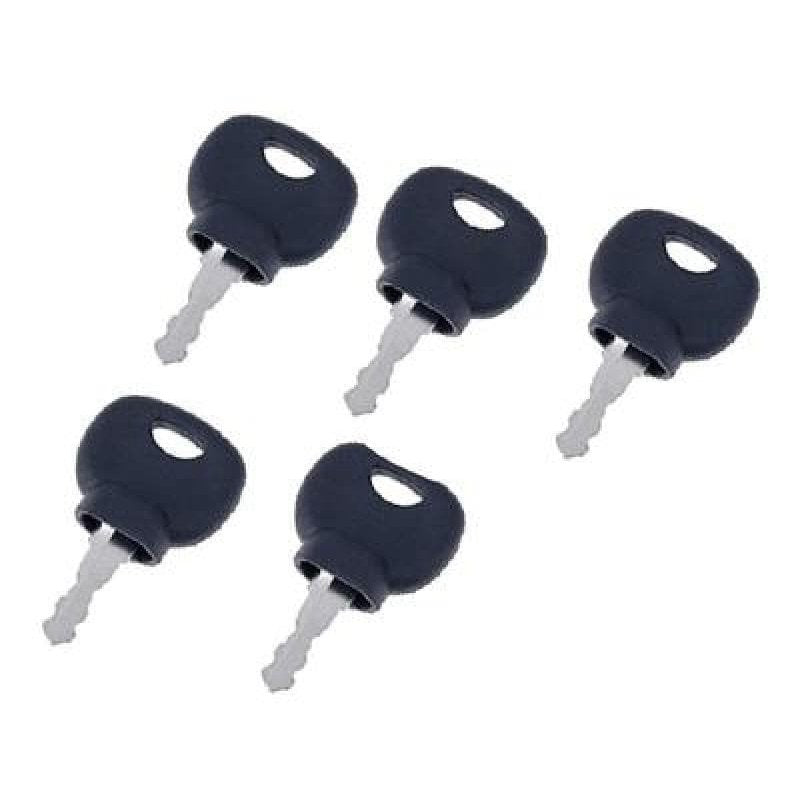 5PCS Ignition Keys 14707 For Bobcat Holland Industrial Jcb Bomag Hamm Roller Compaction Dynapac Terex Vibromax Volvo Ford