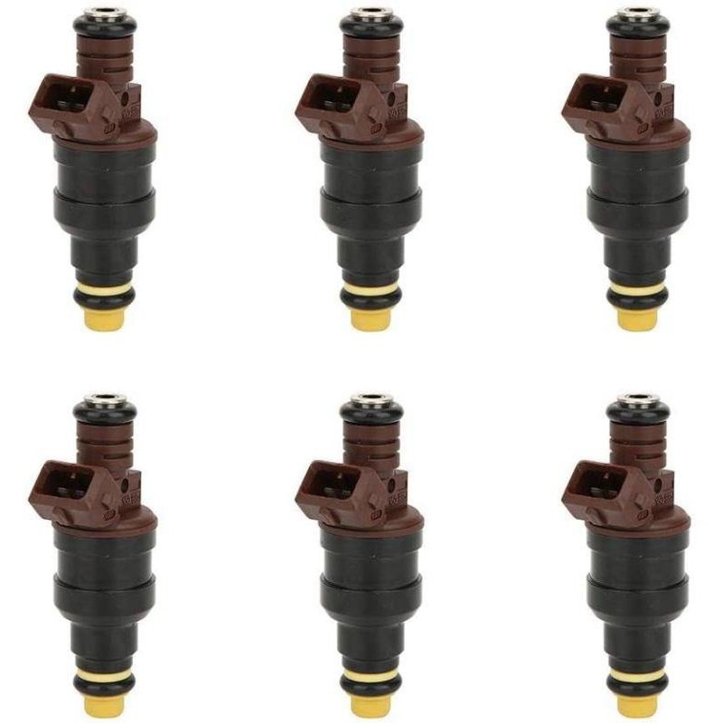 6PCS 0280150975 Fuel Injectors Car Fuel Spray Nozzle For Chevrolet Gm Omega Silverado 4.1L