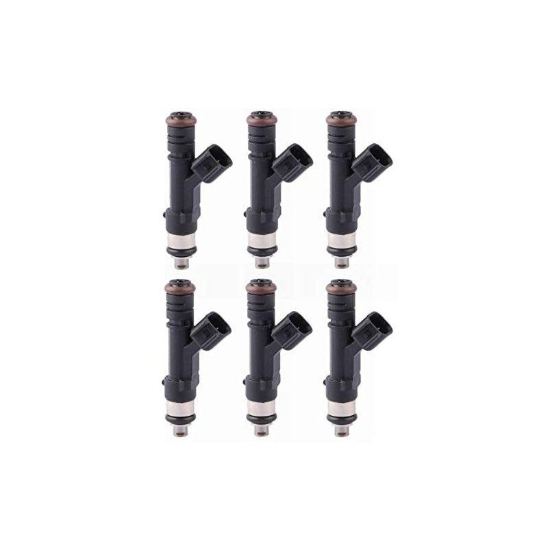 6PCS 0280158020 Fuel Injectors Compatible For Dodge Dakota Nitro Jeep Commander 3.7L