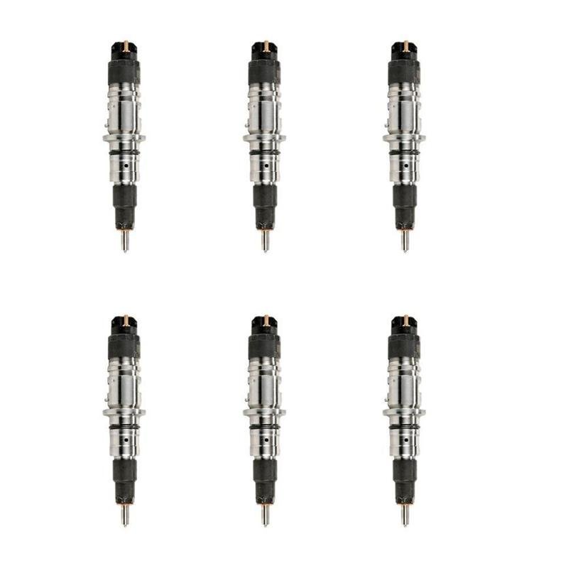 6PCS Reman Fuel Injector 0986435621 For Bosch 2013 - 2018 Dodge 6.7L Cummins 2500 3500