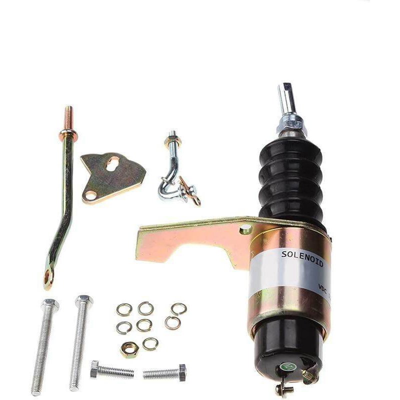 7027300 3740055 0250069 75366Gt Stop Solenoid Kit 12V For Jlg Forklift Injection Pump