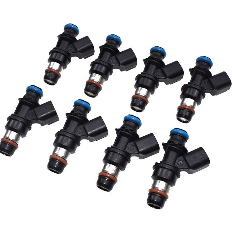 8PCS Fuel Injector 217-1621 12580681 For Cadillac Chevrolet Gmc Hummer Chevy Gmc 4.8 5.3 6.0 6.2