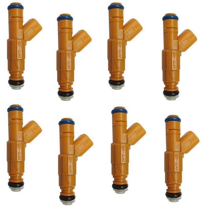 8PCS Fuel Injectors 0280155857 Xw7E-A5B For 1999-2001 Ford Linclon Town Mercury 4.6L V8