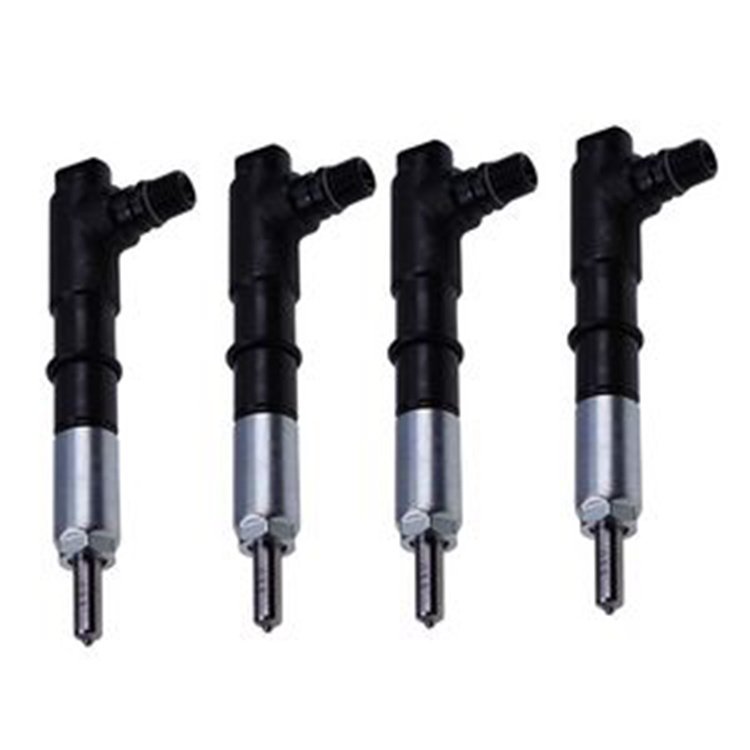 4Pcs Fuel Injector 1J550-53000 1J550-53001 for Kubota Engine V3800 V3800-DI-T