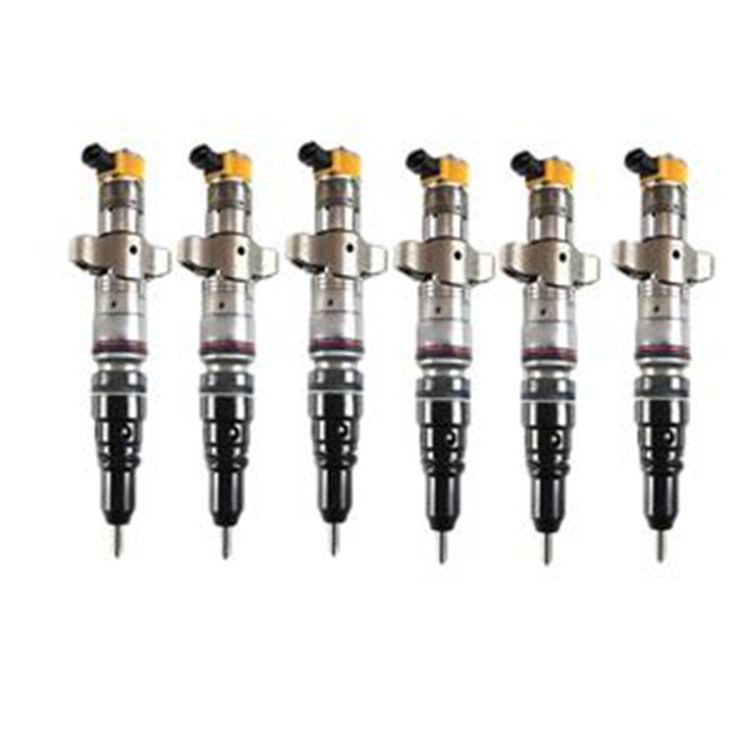 6 Pcs Fuel Injector 20R-9079 557-7627 for Caterpillar CAT Engine C7 C9 Excavator 324D 325D 325DFM 326DL 328DLCR 329D