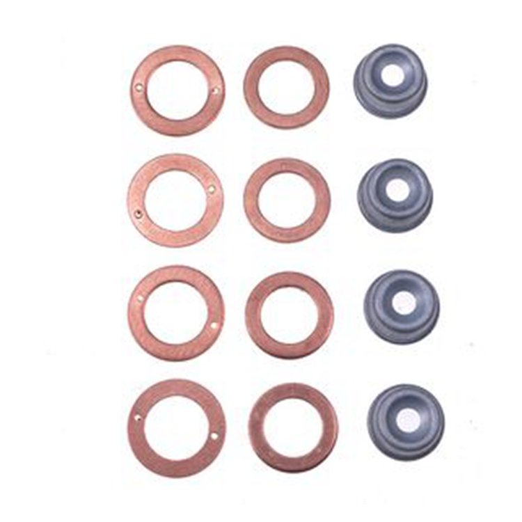 Injector Seal Kit With Heat Shield 19077-53650 for Kubota Engine D722 D905 D1005 D1105 V1505 V3300 V3600