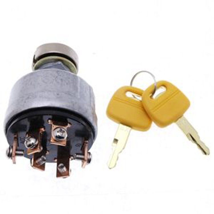 Ignition Switch with 2 keys 4186745 4186743 for Hitachi Excavator EX100 EX120 EX150 EX160WD EX200 EX220 EX270 EX60 EX90