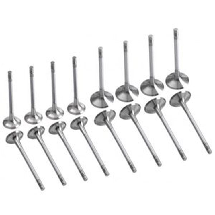 16 Pcs Exhaust Valves for Deutz BF8M1015C Engine