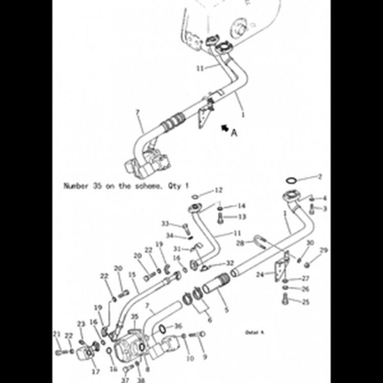 For Komatsu Bulldozer D57S-1 D57S-1B Hydraulic Pump 704-11-40100