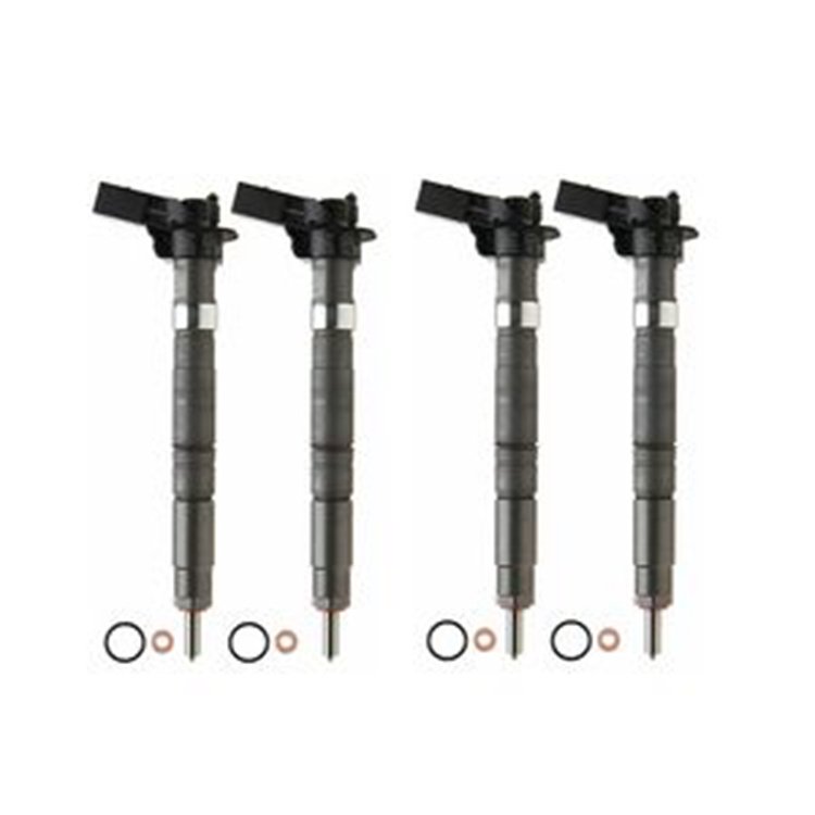 4 PCS Fuel Injector 445116034 03L130277C for Volkswagen VW T5 Amarok 2.0 TDI MULTIVAN