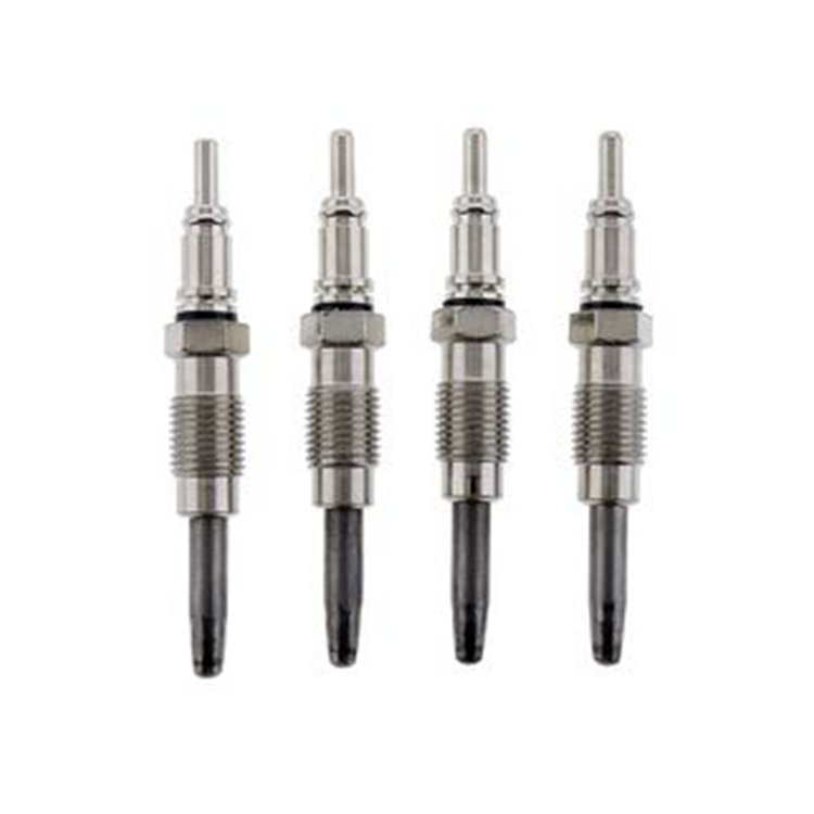 4Pcs Glow Plug 6670989 for Bobcat Loader 863 864 873 883 A220 A300 S250 T200