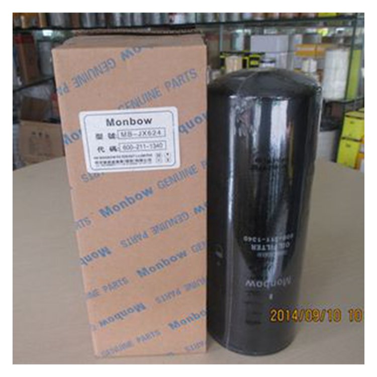 For Komatsu Wheel Loader WD600-6 WA900-3E0 WA800-3E0 WA600-6 WA500-6R WA500-6 Oil Filter 600-211-1340