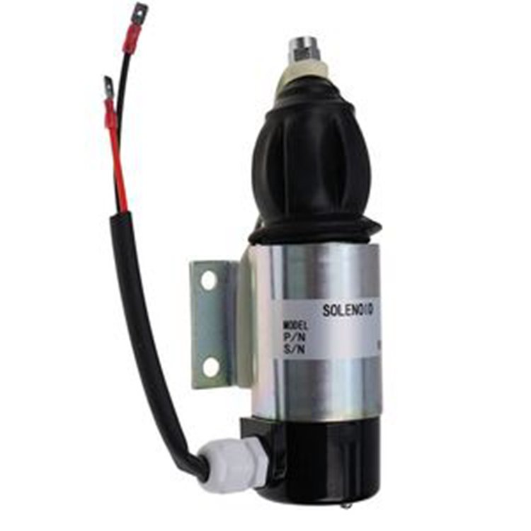 For Volvo Engine TAMD60A TAMD60B TAMD60C 12V Stop Solenoid 872826 1827650 2 Wires