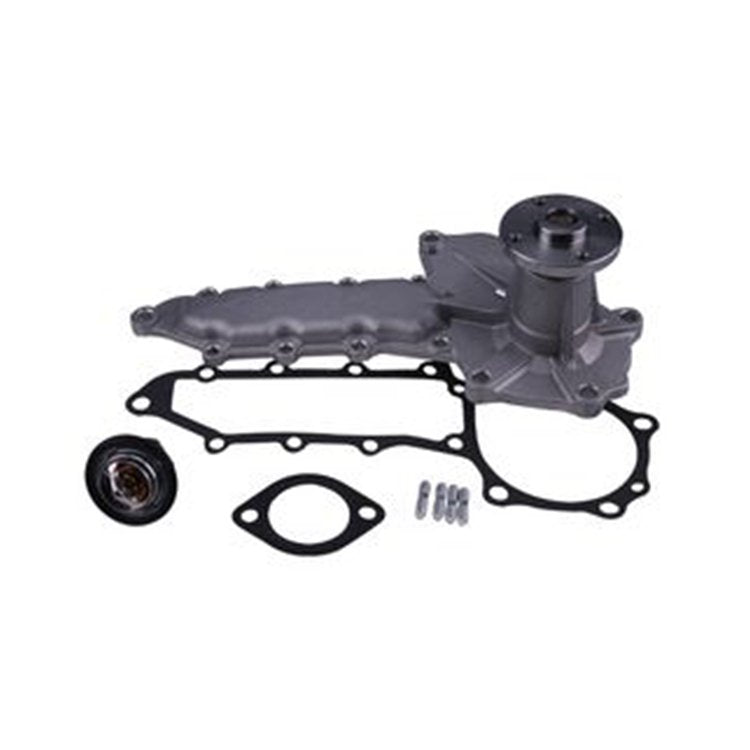 Water Pump & Thermostat with Gasket 15521-73035 16221-73270 19434-73014 for Kubota Engine V2203 Excavator KX121-2 KX161-2