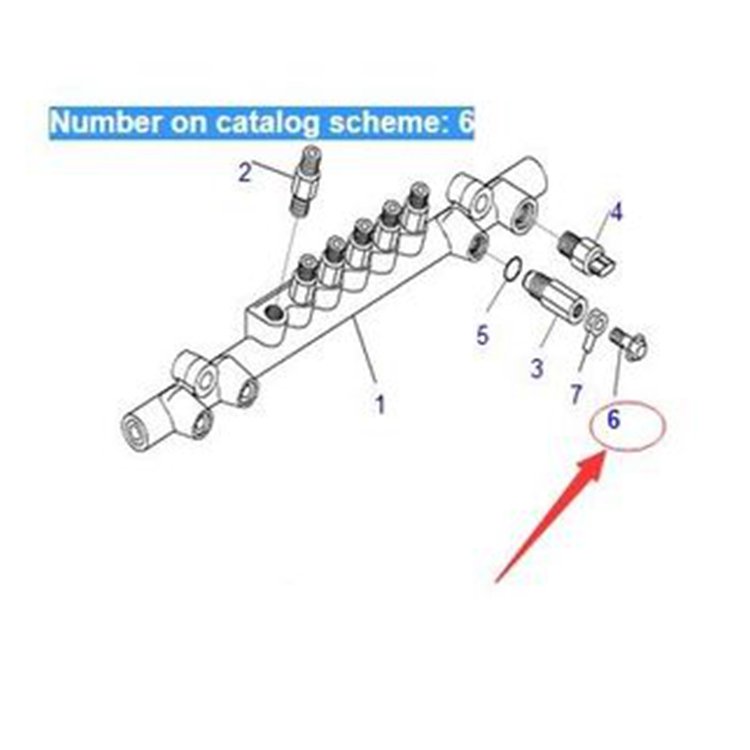 Original Bolt Joint ND095438-0090 for Komatsu Wheel Loader WA500-6 WA480-6 WA470-6 Engine SAA6D170E-5DR-W SAA6D170E-5D-01