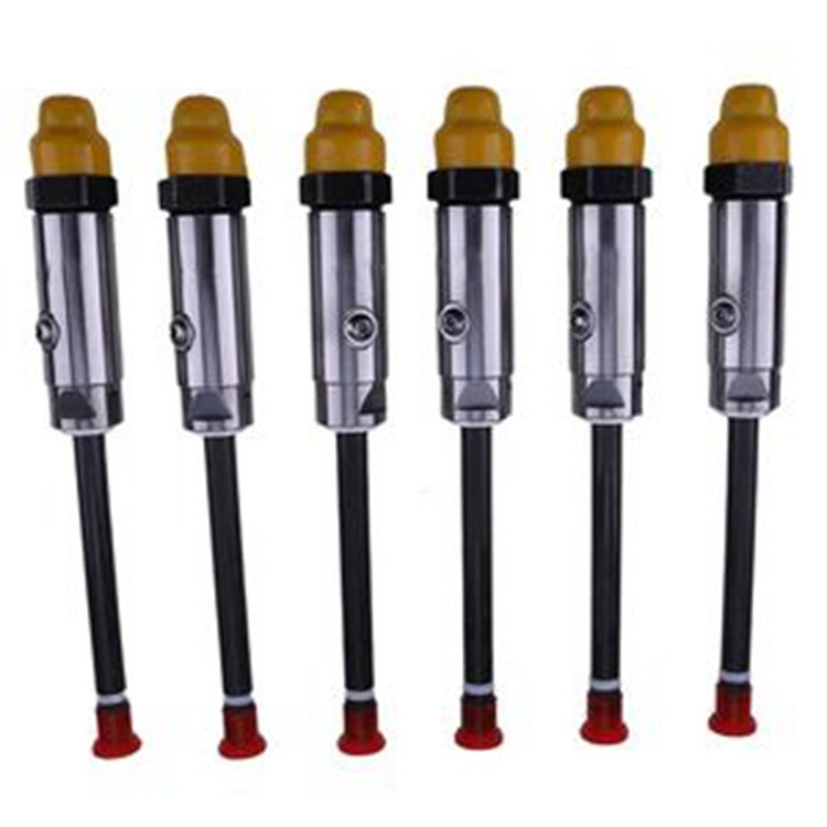 6 Pcs Fuel Injector 5Y-7005 for Caterpillar CAT Engine 3306 3306B Loader 930R 930T 966R