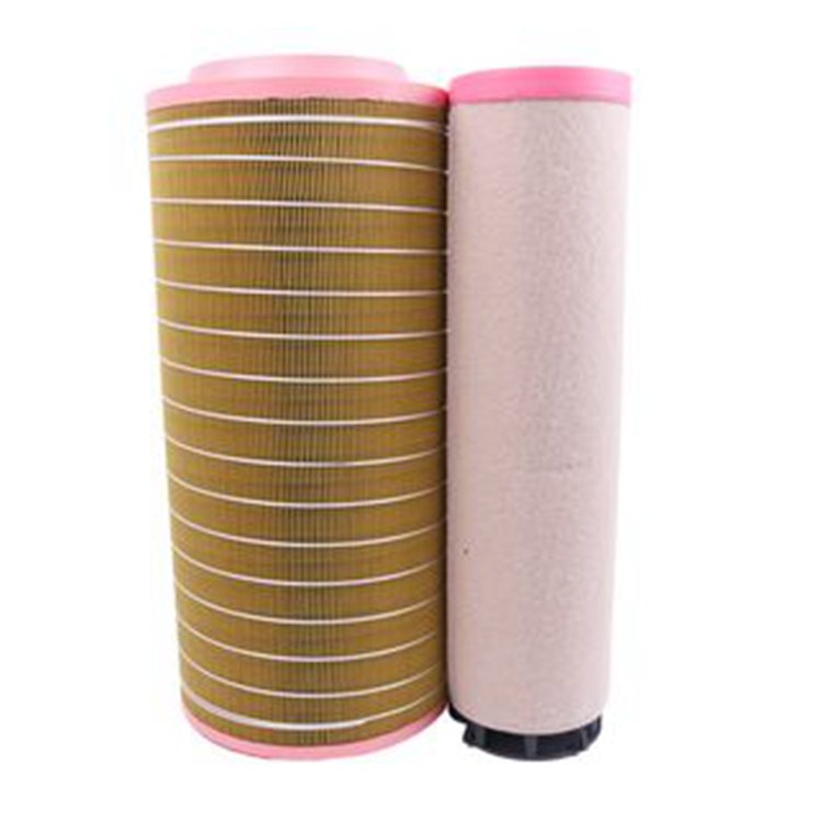 Air Filter 245-6375 245-6376 for Caterpillar CAT Engine C7 C9 Loader 950H 962H 966D 966E 966F