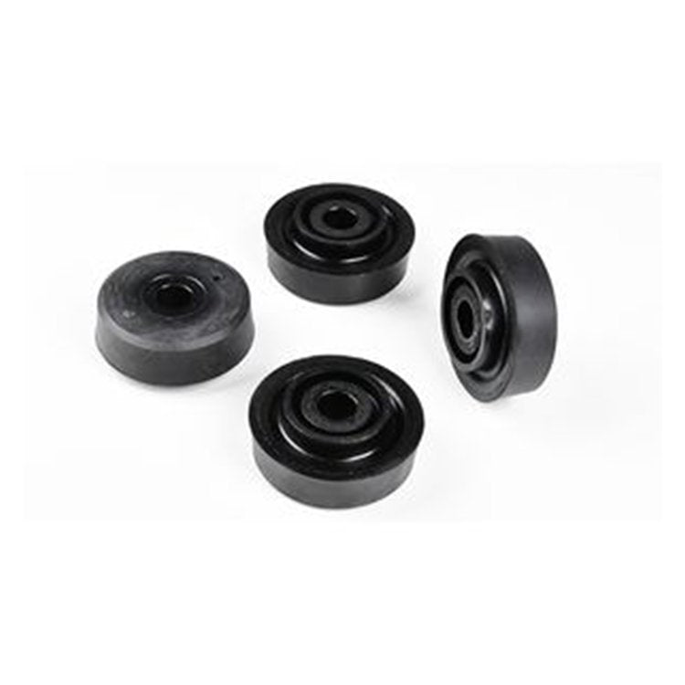 4 Pcs Rear Engine Mounting Rubber Cushion 423-01-21140 for Komatsu Loader WA300-3A WA350-3A WA380-3