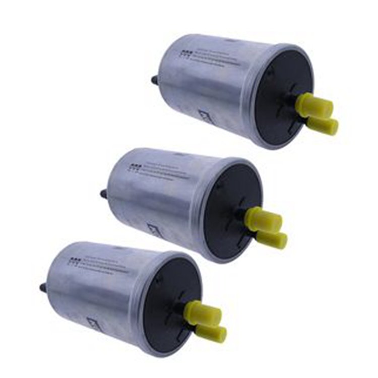 3PCS 5 Micron Engine Fuel Filter 320/07155 for JCB Backhoe Loader